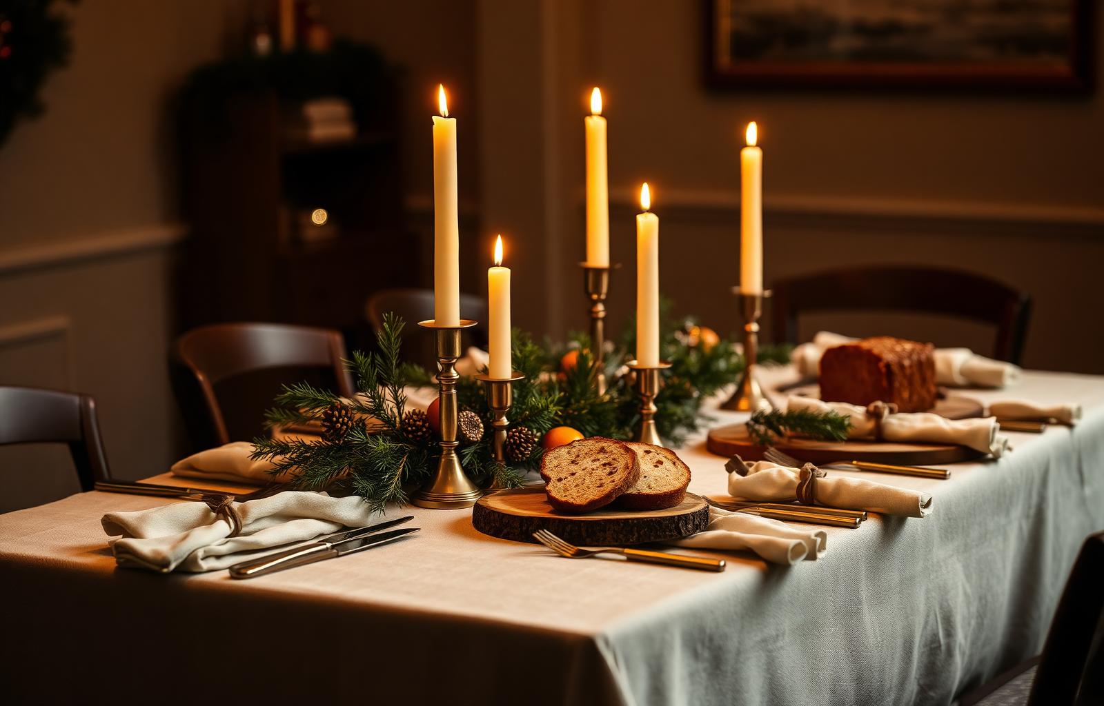Tables for the days we mark.